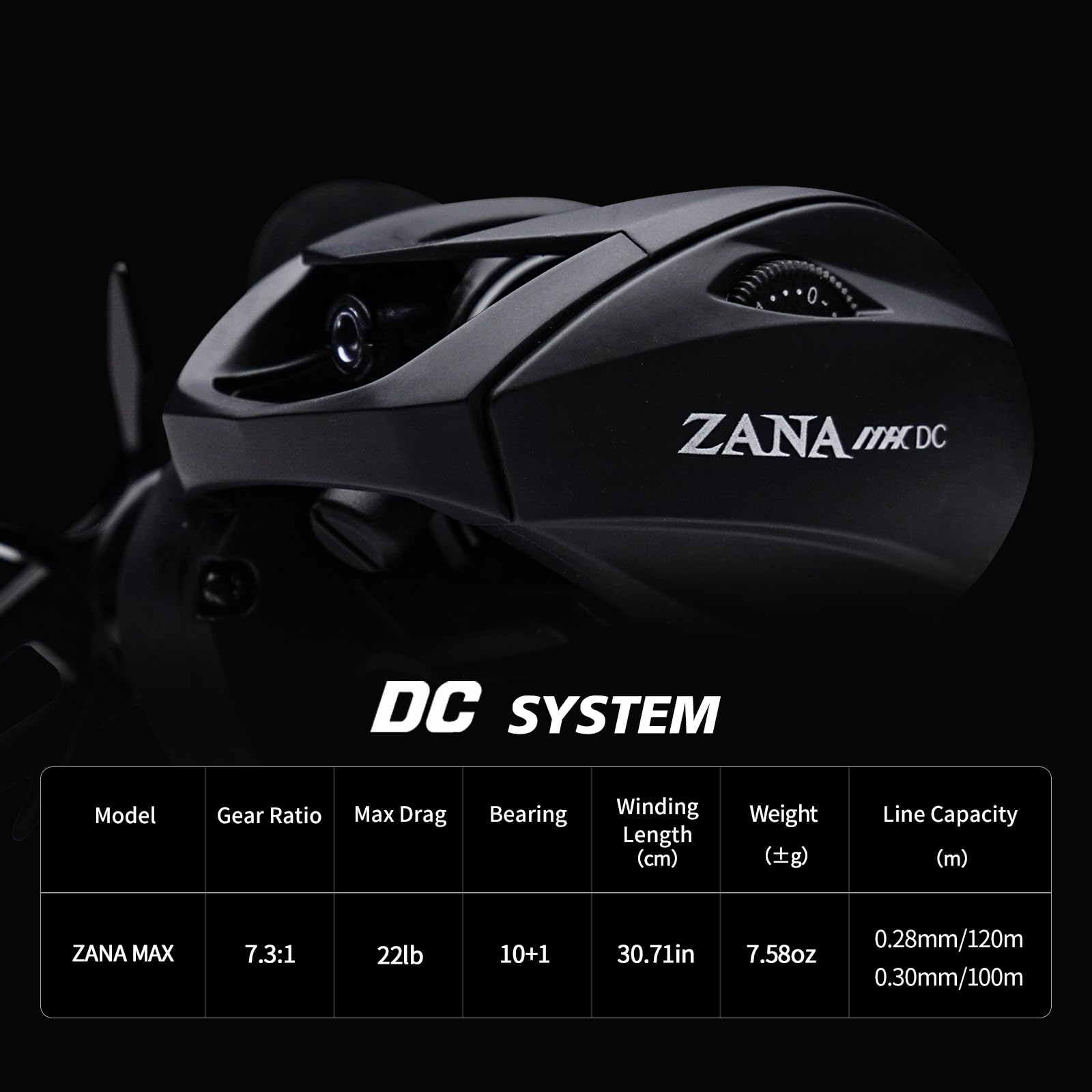 Amazon.co.jp: PURELURE Zana MAX DC リール ベイトキャスター